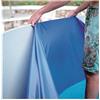 Gre FWPR30 - Liner per piscine rotonde, 300 x 65 cm (L x A), sistema overlap, colore blu