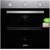 EVVO Forno elettrico da incasso, efficienza A - 2800 W, 77 litri, funzione griglia, 4 programmi, timer, comando selezionatore, porta triplo vetro modello: H10 (colore bianco)