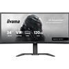 Iiyama Monitor Led 34'' iiyama G-Master GCB3482WQSU-B1 Da gioco Curvo UltraWide Quad HD 1440x3440p/0.6ms/Classe E/Nero [GCB3482WQSU-B1]