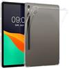 kwmobile Custodia Protettiva Tablet Compatibile con Samsung Galaxy Tab S9 / S9 Fe Cover - Cover Trasparente Morbida Silicone Tablet Trasparente