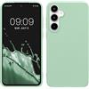 kwmobile Custodia Compatibile con Samsung Galaxy A55 5G Cover - Back Case per Smartphone in Silicone TPU - Protezione Gommata - menta matt