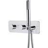 BOSSINI - TEO kit miscelatore vasca-doccia termostatico a 2 vie - Z005351
