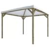 Alce Gazebo da esterno in legno joy pocket 3x3 m