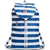 Invicta Zaino pieghevole Invicta Minisac Vintage - Blu Elettrico