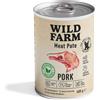 Wild Farm Pate Pork 400g cibo per cani senza glutine