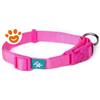 Leopet Dog Collare Nylon Rosa Fluo - M (40-55x2cm)