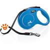 Flexi Classic Fettuccia M (5 mt) - Azzurro