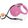 Flexi Classic Fettuccia M (5 mt) - Rosa