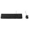 NGS Cocoa Kit Tastiera a Membrana + Mouse USB Layout IT Nero