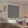 MADECOSTORE Tenda avvolgibile oscurante Must motorizzabile, 90 x 250 cm, colore: Grigio