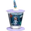 Leonardo 017906 - Set Di 6 Bicchieri Per Bambini In Vetro, Capienza 120ml, Lavabili In Lavastoviglie, Stili Giocosi E Colorati - 4