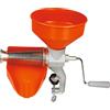 Reber N.3 8602N Spremipomodoro Manuale per Passata di Pomodoro e Marmellate, Rosso/Grigio