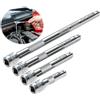 TXXATX Prolunga 1/4 Pollice Prolunga Inserti per Avvitatore 4 Pezzi Kit Chiavi a Bussola 50 mm 75 mm 100 mm 150 mm Set di Prolunghe Inclinabili Acciaio CR-V per Chiave a Cricchetto Chiavi a Tubo