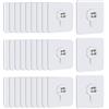 JCUGSBS 30 Pezzi Ganci Adesivi per Quadri,Antitraccia Ganci Adesivi Muro,Ganci Quadri Adesivi Trasparenti ,Impermeabile Ganci Autoadesivi per Appendere Foto, Dipinti, Cappelli, Specchi e Altri Oggetti