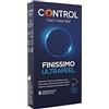 Control Sensivity - Finissimo Ultrafeel 0.04mm Profilattico, 6 Profilattici
