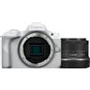 Canon EOS R50 Bianco + Canon EOS RF-S 18-45mm | ✅Garanzia di 5 anni