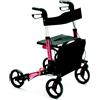 KSP deambulatore Rollator Pieghevole R25 Girello Per Anziani Disabili 4 Ruote Ro