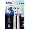 Oral-B Kit 2 Spazzolini Elettrici Family Edition Pro 3 3000 + Junior Frozen
