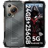 Blackview BL7000 5G AI Rugged Smartphone 24GB+256GB Android15 120Hz NFC Telefono