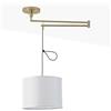 B·LED BARCELONA LED Lampada a sospensione a soffitto articolata Neck E27 con braccio orientabile