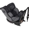 Be cool Seggiolino Auto 0-36 Kg Isofix / 0M - 12 Anni / 40-150 cm / Gruppo 0+/1/2/3 Girevole a 360° colore Be carbon - EASY i-Size
