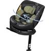 Innovaciones Ms Seggiolino Auto 0-36 Kg Isofix / 0M - 12 Anni / 40-150 cm / Gruppo 0+/1/2/3 Girevole a 360° colore Verde - Denver