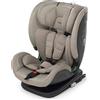 Foppapedretti Seggiolino Auto 9-36 Kg senza Isofix / 15M - 12 Anni / 76-150 cm / Gruppo 1-2-3 / Reclinabile colore sabbia - Reklino i-Size