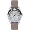 Spinnaker Fleuss SP-5055 - Orologio automatico da uomo, 43 mm, con cinturino in pelle, Grigio cenere.