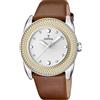 Festina Orologio Donna F16591/6 Outlet cassa di Acciaio inossidabile 316l Grigio cinturino in Gomma