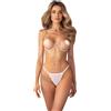 Obsessive Lustique Harness Bra White S/M/L