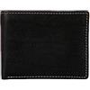 Avirex Collezione Austin, Portafoglio con Portamonete in Morbida Pelle, Uomo, Colore: Nero