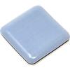 Adsamm® / 100 x scivoli autoadesivi in PTFE / grigio azzurri / 30x30 mm / quadrati / pad adesivi in PTFE e gomma da 5 mm di spessore / piedini protettivi per arredi Adsamm® Quality