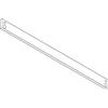 Divers 1512 Geze-Piastra di Montaggio per Binario di Scorrimento Standard e T-Stop, per Guide scorrevoli 3000 e TS 5000, Argento, Silber