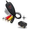 TechSide Video Grabber 2025 + Adattatore Scart | Compatibile con Windows 11 | Acquisisce da Analogico a Digitale Vecchie VHS