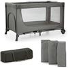 Kinderkraft - Lettino Campeggio Joy2 Dark Grey