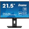 iiyama Prolite XUB2292HSU-B6 54,6 cm 21,5 monitor LED IPS Full-HD 100Hz HDMI DP USB3.2 altezza, Pivot FreeSync