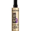Syoss Spray a 230° di protezione dal calore alla cheratina Heat Spray (200 ml), spray termico offre protezione dal calore fino a 230°C, con controllo crespo per acconciature a lunga durata
