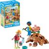 PLAYMOBIL My Life 71512 Bambini con Famiglia di Ricci Giocattolo per Bambini dai 4 Anni