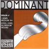 Thomastik-Infeld Dominant corda per violino Mi 4/4 - corda singola (130MS), anima in acciaio, rivestita in alluminio, tensione media, anello