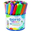 Giotto Pennarelli Turbo Maxi Giotto 48pz in 24 colori
