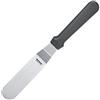 Westmark Paletta angolata da pasticcere professionale, Angolata, Flessibile, Dimensioni lama: 3 x 10 cm, Lunghezza: 25 cm, Acciaio inox/Plastica, Master Line, Nero/Argento, 31252270