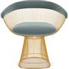 Knoll Platner Poltroncina Oro 18 K