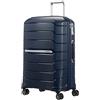 Samsonite Flux - Spinner L, Valigia espandibile, 75 cm, 99/111 L, Blu navy (Navy Blue)