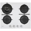 CANDY CVG6BR4WTW PIANO COTTURA DA INCASSO 60CM 4 FUOCHI A GAS GRIGLIE IN GHISA IN VETRO BIANCO - PROMO