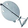 ALA VALVOLA TUBO STUFA SERRATURA SERRANDA SERRANDINA PER TUBO STUFA D° 80 mm 8 cm