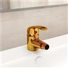 Générique Miscelatore per bidet da bagno dorato 13 x 12 cm, hardware, idraulico, sanitario, rubinetti, oro, 1.892 LB,149085