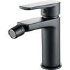EM Rubinetto Miscelatore Monocomando Nero Opaco Serie Zarny Elegante e Moderno Per Bagni Lavabo Bidet Doccia (Miscelatore Bidet)