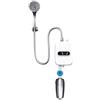 Fetcoi Mini Scaldabagno Elettrico Istantaneo, Scalda Acqua, Rubinetto da Cucina, 3500 W, 30-55 °C, 12,7 x 6,8 x 16,5 cm
