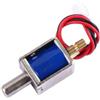 Generico DC12V Mini Serratura Elettrica Push-Pull Valvola Solenoide a Bocca Rotonda Serratura Elettrica a Chiavistello Serratura Solenoide Serratura Elettromagnetica LY-032
