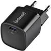 Intenso Alimentatore da rete Intenso W30CÂ² GaN 1x USB-C 30W Nero [7803060]